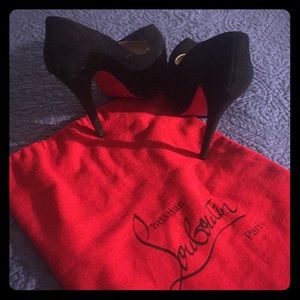 Christian Louboutin shoes/black